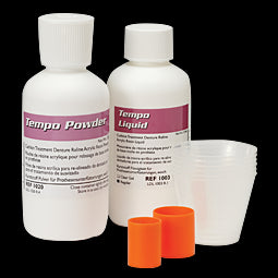 Tempo® Tissue Conditioner Very Soft Reline Cushion Treatment 454 gram Powder